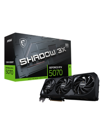 کارت گرافیک ام‌ اس‌ آی مدل MSI GeForce RTX 5070 12G SHADOW 3X OC