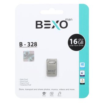 فلش مموری بکسو مدل B-328 ظرفیت 16 گیگابایت