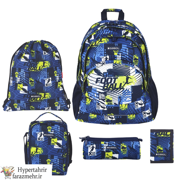کیف کوله گابل سایز بزرگ مدل( -Climb-WINGS-Icon-Confetti-Road-Virtual-Tisas-Sticker-Training-Ball-Skull-Sprint )