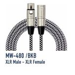 KIRLIN CABLLE MW-480/3M (XLR MALE - XLR FEMAIL)
