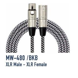 KIRLIN CABLLE MW-480/3M (XLR MALE - XLR FEMAIL)
