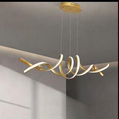 لوستر مدرن طرح خطی گوی دار