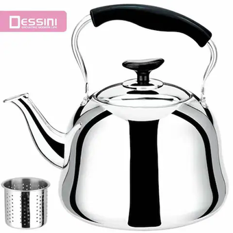 کتری استیل Dessini با صافی داخلی