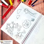 دفتر نقاشی جادویی unikid