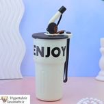 تراول ماگ بدنه استیل 550 میل BOSHENG کد 1920