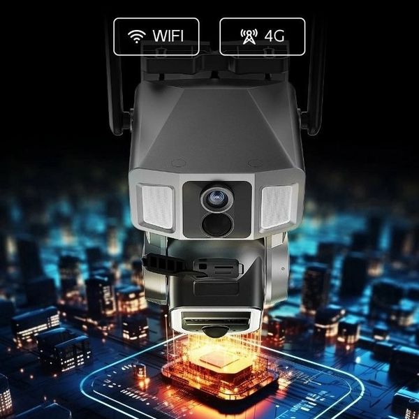 دوربین امنیتی خورشیدی سیمکارتی NiView مدل Y7 زوم اپتیکال 10X