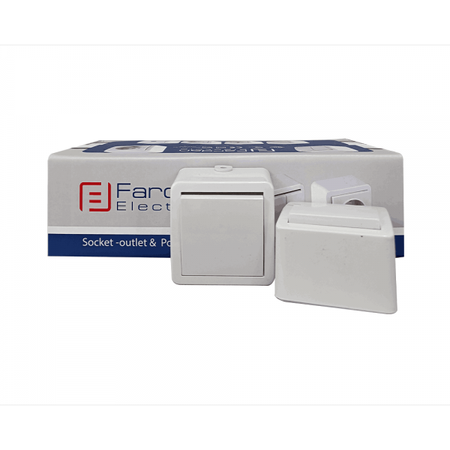 کلید یک پل روکار فردان الکتریک