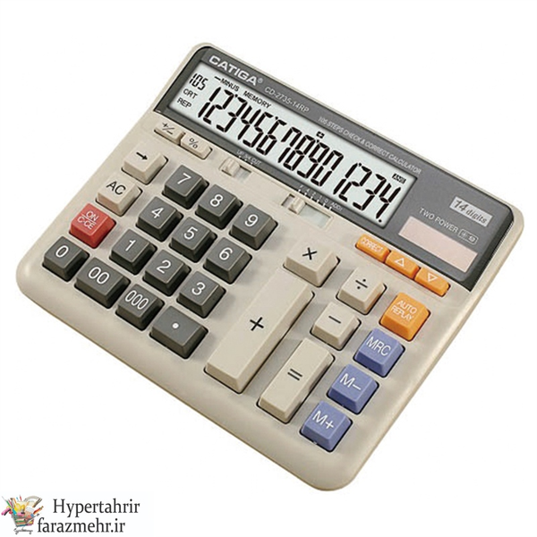 ماشین حساب کاتیگا مدل CD-2735-14RP