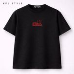 تیشرت باکسی نخ پنبه طرح صلح | پارچه بادوام | کد 1450