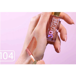 رژلب مایع مدل 3D Mega Shine گلدن رز اصل (شماره 104)