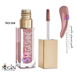 رژلب مایع مدل 3D Mega Shine گلدن رز اصل (شماره 104)