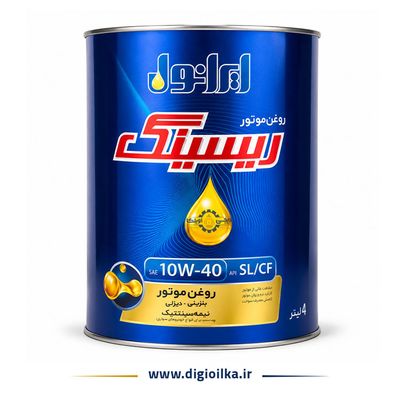 روغن موتور ایرانول ریسینگ 10w40 SL حجم 4 لیتر