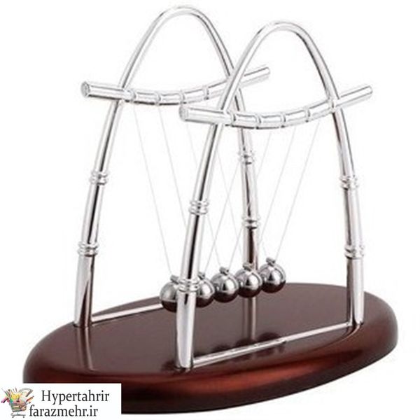 آونگ نیوتن بیضی شکل در دو سایز ( کوچک -  متوسط )