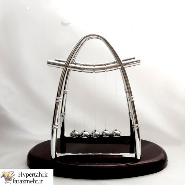 آونگ نیوتن بیضی شکل در دو سایز ( کوچک -  متوسط )