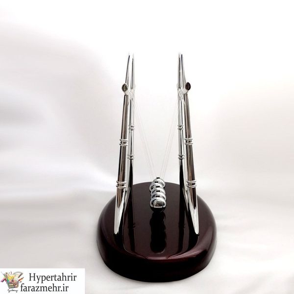 آونگ نیوتن بیضی شکل در دو سایز ( کوچک -  متوسط )