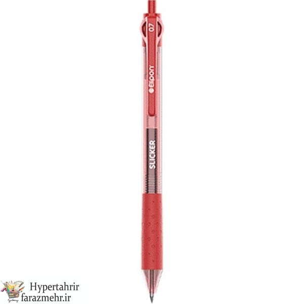 خودکار اسلیکر ژل الیپون با قطر نوشتاری 0.7 در رنگبندی ( آبی - مشکی - قرمز - بنفش - سبز - صورتی - نارنجی - آبی آسمانی )