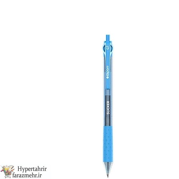 خودکار اسلیکر ژل الیپون با قطر نوشتاری 0.7 در رنگبندی ( آبی - مشکی - قرمز - بنفش - سبز - صورتی - نارنجی - آبی آسمانی )