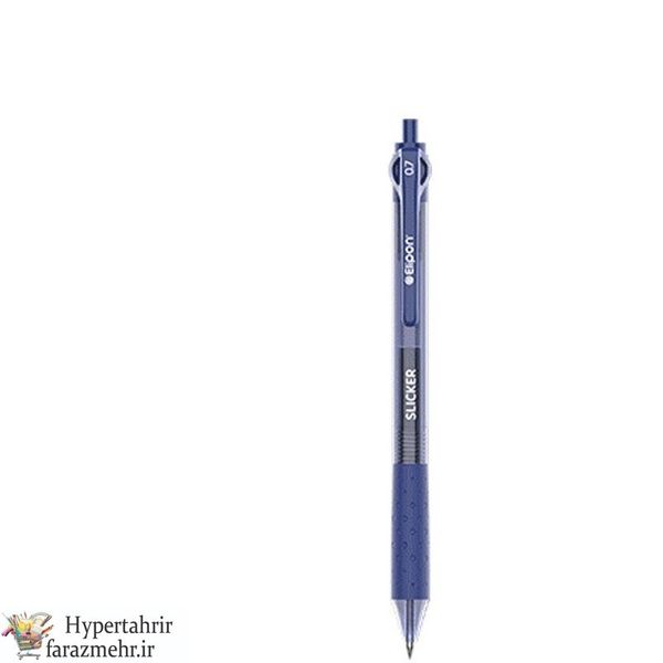 خودکار اسلیکر ژل الیپون با قطر نوشتاری 0.7 در رنگبندی ( آبی - مشکی - قرمز - بنفش - سبز - صورتی - نارنجی - آبی آسمانی )