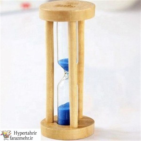 ساعت شنی چوبی 20 - 15 - 10 دقیقه ای