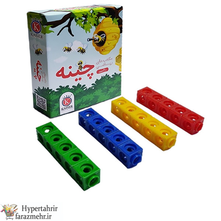 بازی آموزشی کایزر مدل چینه کد SK520 بسته 20 عددی