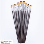 قلم مو پارس آرتیست (Pars Artist Brush ) سر تخت مو نرم سری 2020 شماره (0 الی 24 )