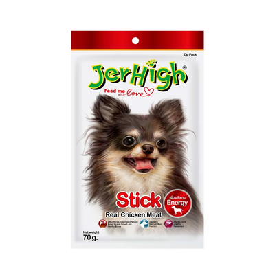 تشویقی سگ جرهای مدل میله‌ای با طعم مرغ / Jerhigh chicken stick dog treat