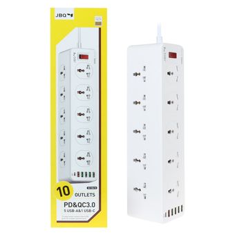 چندراهی برق JBQ مدل SC10610 - سفید (گارانتی یکساله رصاصی)