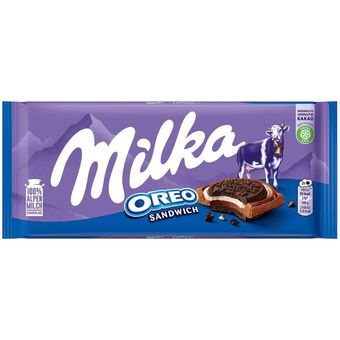 شکلات تخته ای میلکا اورئو Milka Oreo