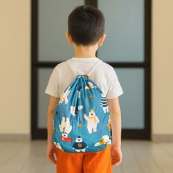 کوله پشتی  بندی کودک خرسی