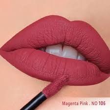 رژ لب مایع مخملی مات سرژه کد 106 (Magenta Pink)