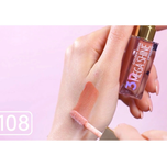 رژلب مایع مدل 3D Mega Shine گلدن رز اصل (شماره 108)