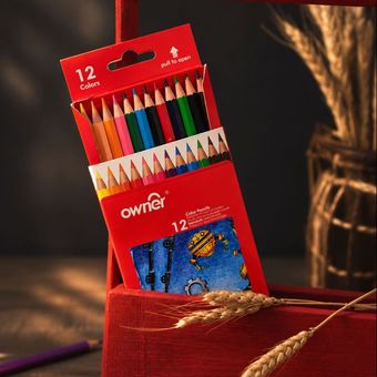 مدادرنگی 12 رنگ برند اونر🎨
