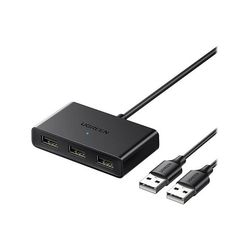 هاب سوئیچ 2 در 3 پورت USB 2.0 یوگرین مدل 10935-CM409