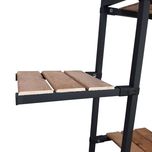 استند دکوری فلز و چوب مدل آراسته