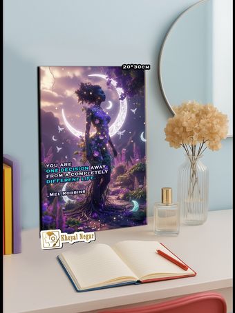 تابلو رشد فردی / یک تصمیم، زندگی‌ای متفاوت 🌙🌸 کد C10