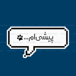 استیکر متن " پیشی‌ام🐾" 💬