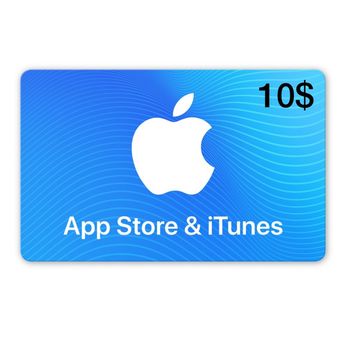 گیفت کارت 10$ دلاری آیتونز اپل