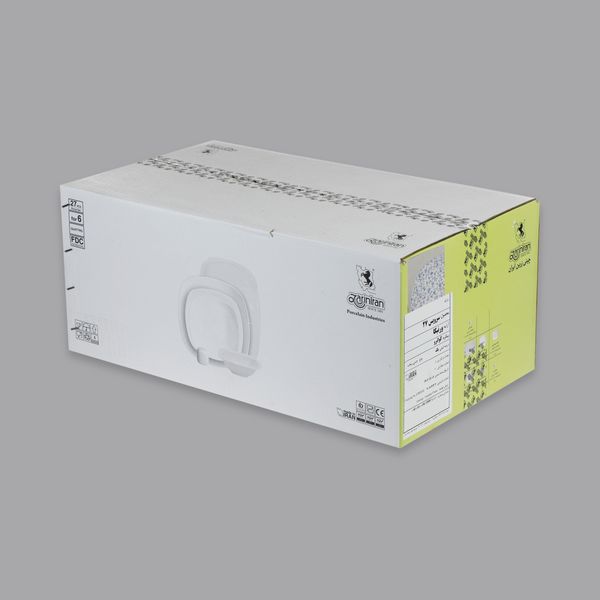 سرویس غذاخوری 27 پارچه 6 نفر چینی زرین ایران مدل کواترو ورنیکا درجه عالی