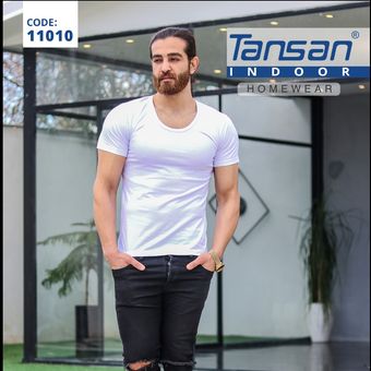 زیرپوش نیم آستین مردانه تنسان مدل 11010