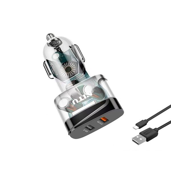 شارژر فندکی 30 وات نیتو مدل NDC32 به همراه کابل USB-C