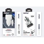 شارژر فندکی 30 وات نیتو مدل NDC32 به همراه کابل USB-C
