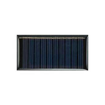 پنل خورشیدی 0.18 وات 5 ولت سایز 30×60 میلی‌متر
