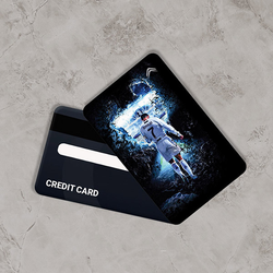 برچسب اسکین کارت سه بعدی