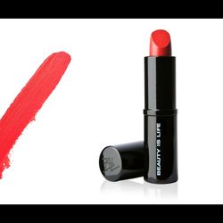رژ لب جامد بیوتی ایز لایف 16W Hot Red | رنگ قرمز داغ