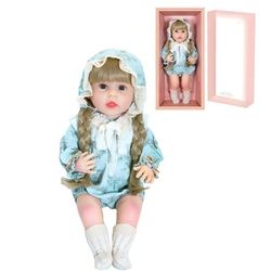 عروسک سیلیکونی بیبی baby ارتفاع 55 cm کد 8801/4
