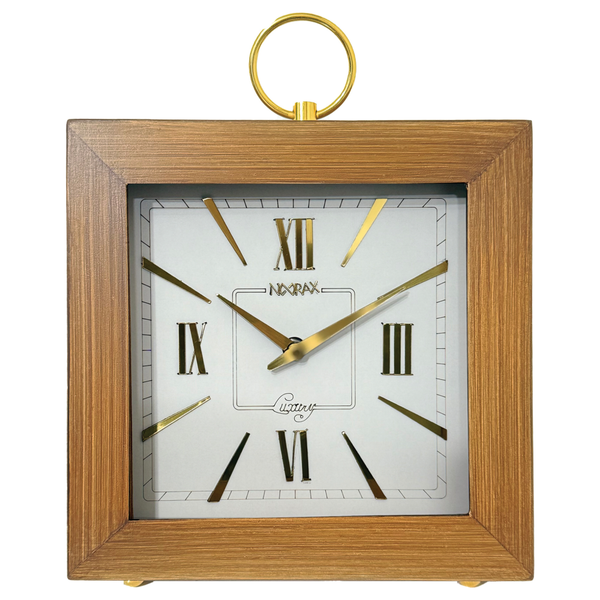 ساعت رومیزی چوبی نوراکس مدل 111