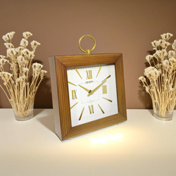 ساعت رومیزی چوبی نوراکس مدل 111