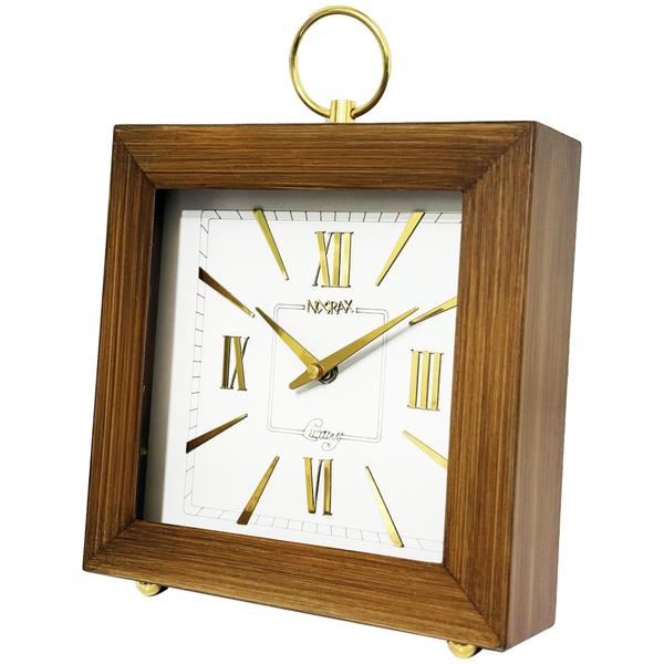 ساعت رومیزی چوبی نوراکس مدل 111