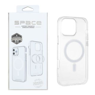 قاب اورجینال Space شفاف Magsafe مدل Apple iPhone 16 Pro Max