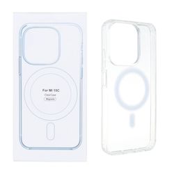 کاور محافظ CLEAR شفاف با مگ سیف برای گوشی شیائومی Redmi 15c/Poco c85